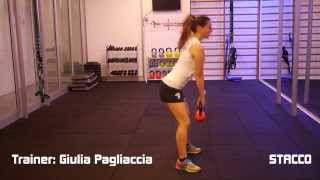 Tutorial Esercizi  Stacco Trainer Giulia Pagliaccia [upl. by Elleynad724]