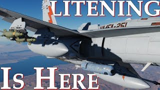 DCS FA18C Hornet  LITENING Targeting Pod LGB amp LMAV Tutorial [upl. by Rob]