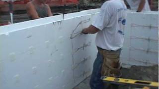 LiteForm Insulating Concrete Forms  Fast Track to Frost Footing Construction [upl. by Ainesey]