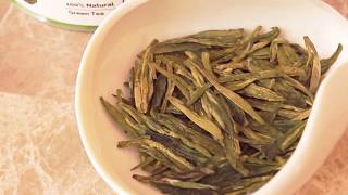 BestLeafTea DragonWell LongJing Green Tea [upl. by Assirod]