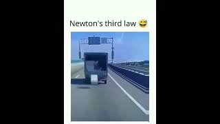 Newtons third law [upl. by Ragouzis]