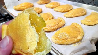 Mexican Bakery Style EMPANADAS DE PIÑA  Simply Mamá Cooks [upl. by Aerehs519]