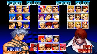 The King of Fighters 97 All Characters PS1 [upl. by Cassy]