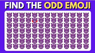 Find the ODD EMOJI  Easy to Impossible [upl. by Eelyk]