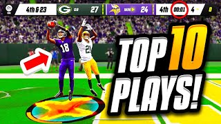 TOP 10 PLAYS  Madden 24 [upl. by Bradley252]