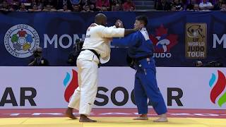 Teddy Riner FRA v Harasawa Hisayoshi JPN  Montreal GP Final [upl. by Inimak759]