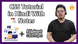 CSS Tutorial In Hindi With Notes 🔥 [upl. by Aihselef159]