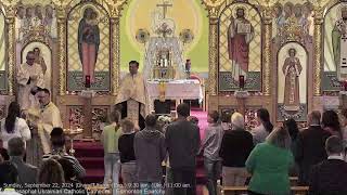 Sunday September 22 2024 Divine Liturgy Ukr 1100 am [upl. by Ruhtra]