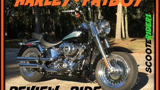 Harley Fatboy Review [upl. by Lyrehc]