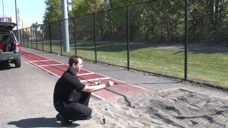 Long Jump Measuring [upl. by Aggi]