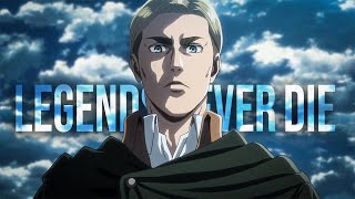 Attack on Titan Erwin Smith  Legends Never Die [upl. by Purington]