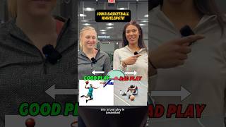 Basketball Wavelength 🏀🌊 we put Iowa Basketball players Jada and Sydney to the test wavelength [upl. by Mckee]