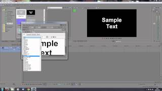 How To Fix Sony Vegas Pro Not Showing Custom Fonts [upl. by Yeta]