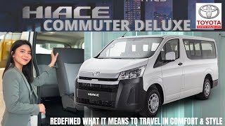 ALL NEW TOYOTA HIACE COMMUTER DELUXE  Maine Layug [upl. by Odlaumor]