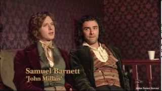 Aidan Turner in Desperate Romantics Featurette [upl. by Enymsaj]