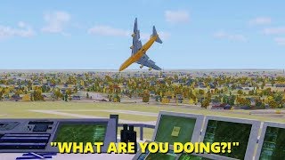 747 Pilot LOSES HIS MIND in Flight Simulator X Multiplayer ATC [upl. by Dodwell]