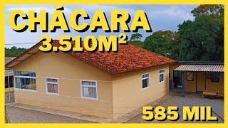 CHÁCARA EXCLUSIVA COM CASAS  TANQUE  FRUTÍFERAS  HORTA [upl. by Mcnully]