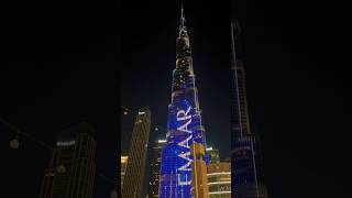 Burj Khalifa at night  Water show [upl. by Notnerb175]