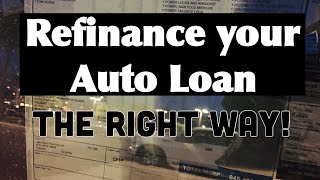 How To Refinance A Car Loan With A Credit Union And avoid common costly mistakes [upl. by Lorrie833]