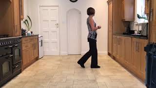 Champagne Promise Line Dance Tutorial [upl. by Alliw737]