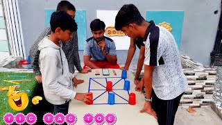 Play Tic Tac Toe Game and Win Exciting Prizes Fun Village Games PART15 [upl. by Omsoc]