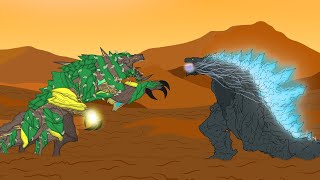 Godzilla vs Mega Kaiju  The Best Godzilla Cartoon compilation 2020 [upl. by Jarlath]