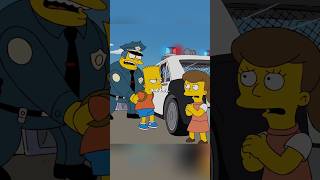 Bart gets arrested in the school 👮‍♂️🚔  The Simpsons thesimpsons bartsimpson [upl. by Wiggins]