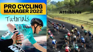 Pro Cycling Manager 2022  Attributes Tutorial [upl. by Imeon]