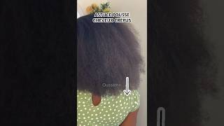 ASTUCE POUSSE CHEVEUX CRÉPUS Ousseme  cheveuxcrepus naturalhair 4c poussecheveux pourtoi [upl. by Yuht]