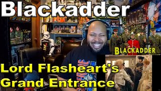 Lord Flashearts Grand Entrance  Blackadder II  BBC Comedy Greats Reaction [upl. by Everson]