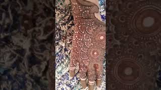 Cool amp basic 😍💝 mehendi mehndidesignsshortvideo [upl. by Gereron]