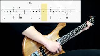 Red Hot Chili Peppers  Hump De Bump Bass Cover Play Along Tabs In Video [upl. by Prady]