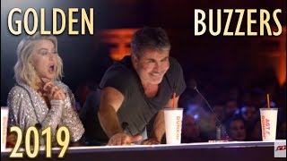 TOP 5 Best GOLDEN BUZZERS 2019 [upl. by Maureen944]