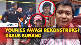 Rekonstruksi Kasus Subang Youries Hadir dan Berharap Hal Ini Kepada Polisi [upl. by Eneri]