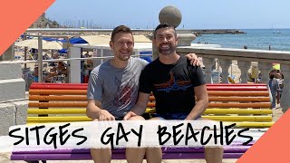 SITGES GAY BEACHES  Best Options amp Highlights [upl. by Strohl]