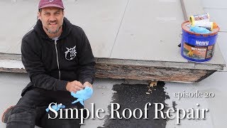 how to do a roof repair using Henry wet patch [upl. by Stutzman139]