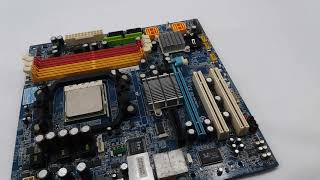 Placa MÃ£e Gigabyte GAMA69VMS2 DDR2  Athlon 64 x2 22Ghz AM2 [upl. by Uni]