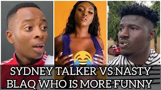 Nasty Blaq New Comedy VS Sydney Talker New Comedy  Who is the Funniest  Successful Vibes Comedy [upl. by Inajna]