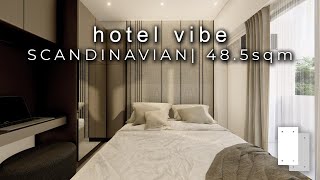 2BR DMCI at The Celandine 485sqm  HotelScandinavian  Xoanon by Béton Brut [upl. by Bigg]