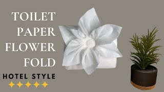 Toilet Paper FlowerCute amp Easy to make [upl. by Imefulo299]