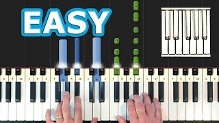 Amélie  piano tutorial easy  Comptine dun Autre Été  Yann Tiersen [upl. by Sonstrom]