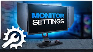 Monitor Settings amp Benq Zowie [upl. by Sharity]