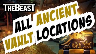 All VAULT LOCATIONS for the Vaults of the Ancients update  SEA OF THIEVES [upl. by Inacana]