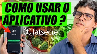 COMO USAR APLICATIVOS DE CONTAR CALORIAS FATSECRET MYFITNESSPAL [upl. by Irim789]