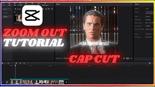 How to get Smooth Zoom Out Effect Using CAPCUT [upl. by Ymled]