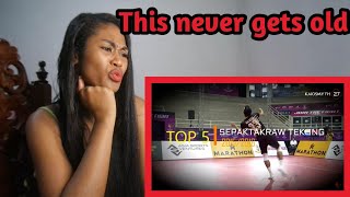 Top 5 Sepak Takraw ● Tekong ● 20152016  Reaction [upl. by Bahner377]