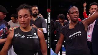 CLARESSA SHIELDS VS HANNA GABRIELS FULL FIGHT [upl. by Akkin]