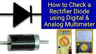 How To Test a Diode With Multimeter [upl. by Oimetra446]