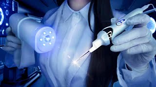 ASMR Super professional ear treatment and ear cleaning English ver  scifi asmr [upl. by Alwyn37]