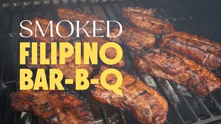 Smoked Filipino BBQ  The Only Filipino BBQ Marinade You Need  Best Liempo Inihaw [upl. by Erle]